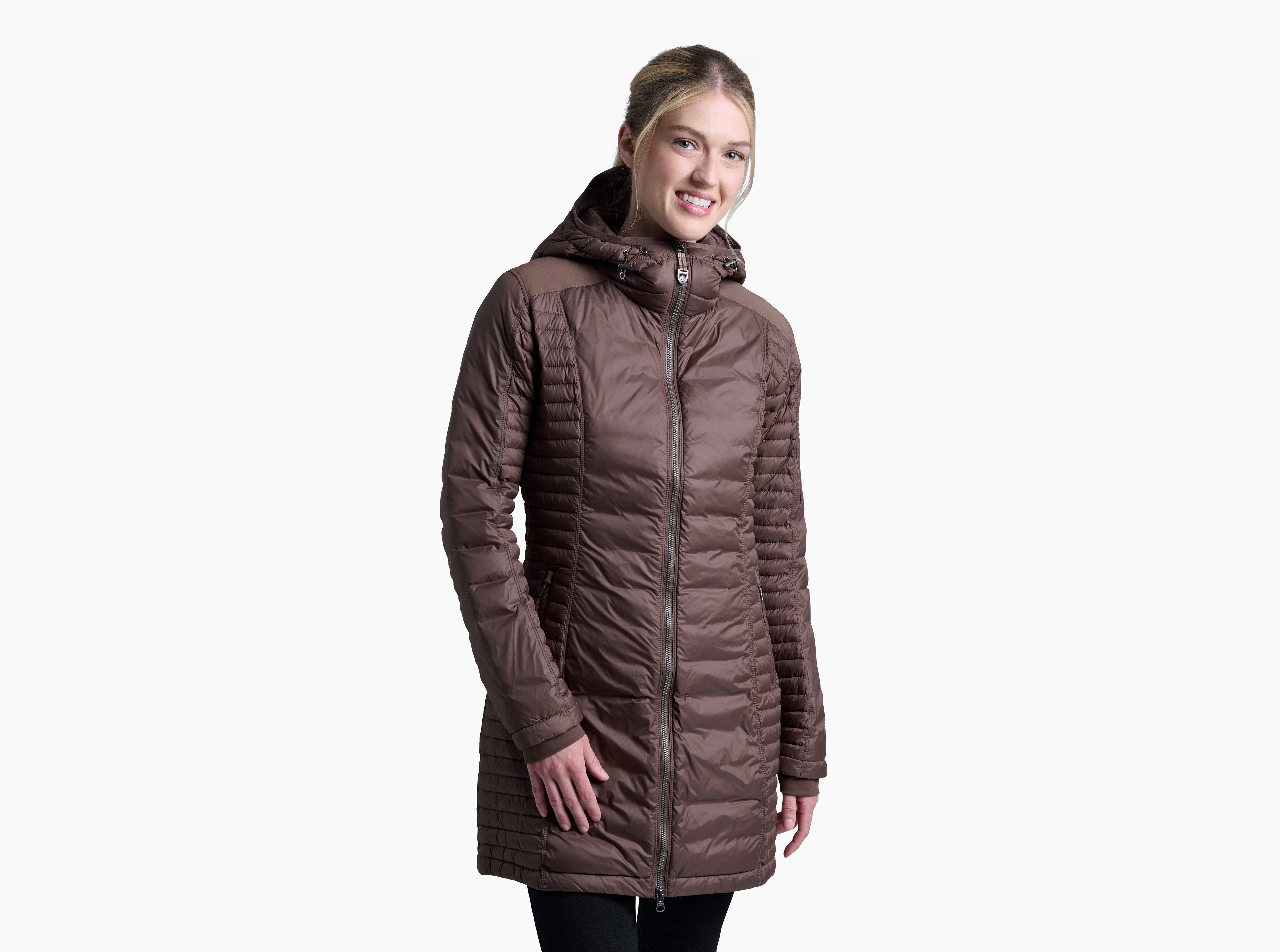 KUHL W's Spyfire Parka COFFEE Front